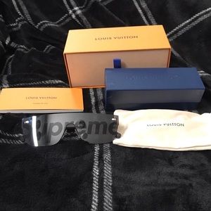 Supreme Louis Vuitton Face Mask Collab Sunglasses